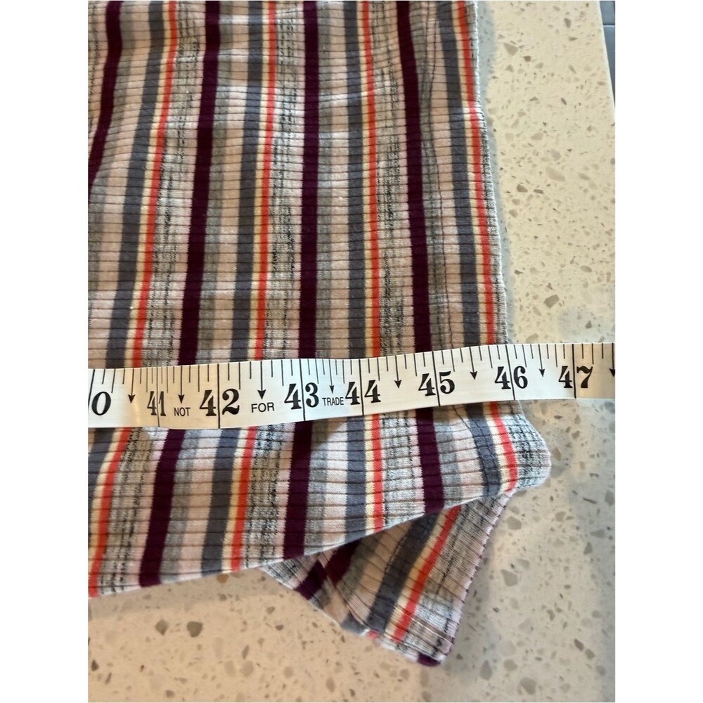 wild fable Striped Midi Dress in White, Red, Blue S - Picture 4 of 7